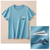 tシャツ キッズ 通販 半袖 パジャマ ボーイズ ガールズ 男の子 女の子 子供服 ティーシャツ カジュアル デザイン トラ 犬 ジープ クジラ マジック 飛行機 恐竜