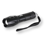 懐中電灯 LED 強力 通販 防災 防犯 LEDライト 電池式 コンパクト 防水 IPX4 防塵 IP4X 台風 災害 ハンディライト キャンプ 散歩 ウォーキング 見回り 非常灯 夜釣り 登山 ズーム機能 軽量 軽い スポーツ アウトドア