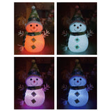 LED イルミネーション 通販 イルミネーションライト 電池式 雪だるま ゆきだるま スノーマン かわいい おしゃれ クリスマス 装飾 ボタン電池 インテリアライト HAC ハック HAC2957 モチーフライト ガーデンファニチャー エクステリア DIY