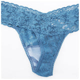 ハンキーパンキー タンガ 通販 下着 ショーツ レース レディース パンツ hanky panky LOW RISE THONG ローライズ セクシー かわいい おしゃれ シグネチャーレース ランジェリー ひびかない Tバック Ｔバック ソング