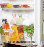 水出し茶ボトル 1200ml ハリオ HARIO 通販 水出し茶ボトル 1.2l 角型ボトル ジャグ 横置き ヨコ置き おしゃれ かわいい 水出しポット 水 ウォーター スタイリッシュ お茶 麦茶 ピッチャー カフェ 洋風 メッシュ フィルターインボトル カークボトル
