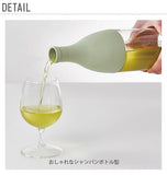 水出し茶ボトル 800ml ハリオ HARIO 通販 おしゃれ かわいい 0.8l シャンパンボトル型 ジャグ 水出しポット フィルター付き スタイリッシュ 水 ウォーター お茶用品 ピッチャー お茶 麦茶 カフェ メッシュ 洋風 フィルターインボトル エーヌ