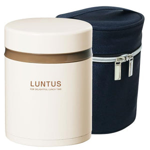 ランチボックス LUNTUS ランタス 通販 弁当箱 2段 600ml 専用保温バッグ付き 保温弁当箱 ランチジャー ボトルタイプ ステンレス 真空断熱 レディース メンズ 女子 男子 お弁当 ランチ 電子レンジOK 食洗機対応 保温機能 シンプル おしゃれ