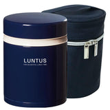 ランチボックス LUNTUS ランタス 通販 弁当箱 2段 600ml 専用保温バッグ付き 保温弁当箱 ランチジャー ボトルタイプ ステンレス 真空断熱 レディース メンズ 女子 男子 お弁当 ランチ 電子レンジOK 食洗機対応 保温機能 シンプル おしゃれ