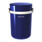 保温ランチ 700ml 保温バッグ付き LUNTUS ランタス 通販 ランチボックス 3段 お弁当箱 三段 レディース メンズ 保温 保冷 電子レンジ対応 食洗機OK ランチポット 保温弁当箱 保温ランチジャー 女子 男子 ステンレス製 真空断熱構造 スープ 麺類 つけめん お弁当 ランチ