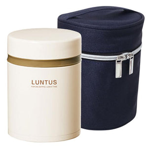 ランチボックス ランタス LUNTUS 通販 弁当箱 2段 800ml 専用保温バッグ付き 保温弁当箱 保温 保冷 ランチ お弁当 ステンレス メンズ レディース 男子 女子 丸型 円筒状 レンジOK 食洗機対応 ボトルタイプ 真空断熱構造 ランチジャー ランチポット