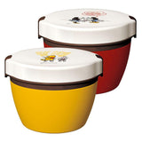 ランチボックス 2段 620ml 2個セット Disney ディズニー 通販 カフェ丼ランチ 保温 弁当箱 二段 二個 どんぶり ランチ 電子レンジ対応 食洗機対応 保温ランチ 保温弁当箱 ステンレス 真空断熱 レディース キッズ おそろい 色違い お弁当 ランチ 丸型 保温容器 かわいい