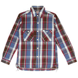 ヒューストン ビエラシャツ 通販 houston シャツ ネルシャツ メンズ アメカジ ブランド HOUSTON CHECK VIYELLA SHIRT 40776 40764 シンプル ワークシャツ コットン 厚手 長袖 カジュアルシャツ トップス