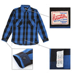 ヒューストン ビエラシャツ 通販 houston シャツ ネルシャツ メンズ アメカジ ブランド HOUSTON CHECK VIYELLA SHIRT 40776 40764 シンプル ワークシャツ コットン 厚手 長袖 カジュアルシャツ トップス
