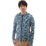 ラッシュガード パーカー 長袖 メンズ uv 通販 ショート丈 フード 男性 ジップアップ 水陸両用 ラッシュパーカー 紫外線対策 日焼け防止 UPF50+ 大きいサイズ upf 水着 hwjhw8084