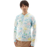 ラッシュガード パーカー 長袖 メンズ uv 通販 ショート丈 フード 男性 ジップアップ 水陸両用 ラッシュパーカー 紫外線対策 日焼け防止 UPF50+ 大きいサイズ upf 水着 hwjhw8084