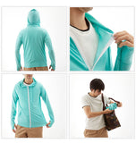 ラッシュガード パーカー 長袖 メンズ uv 通販 ショート丈 フード 男性 ジップアップ 水陸両用 ラッシュパーカー 紫外線対策 日焼け防止 UPF50+ 大きいサイズ upf 水着 hwjhw8084