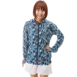 ラッシュガード パーカー 長袖 レディース uv 通販 指穴付き フード おしゃれ ジップアップ 水陸両用 UV対策 紫外線対策 日焼け防止 uvカット ロング UPF50+ 水着 HW8120