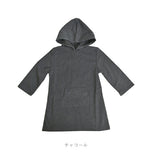 子供服 おしゃれ ワンピース 通販 女 90 100 110cm 女子 スウェット パーカー キッズ 裏起毛 冬 かわいい シンプル 無地 オールインワン 長袖 あったか  普段着 子ども服