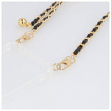 ネックストラップ付き iphoneケース 通販 ネックストラップ 紐付き パール チェーン 2way 肩掛け アイフォンケース iphoneケース スマートフォンケース スマホケース モバイル 透明 iphone対応 保護 かわいい 韓国 おしゃれ