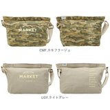 ショルダーバッグ レディース 斜めがけ 大人 通販 小さめ MARKET マーケット B5 通勤 通学 おしゃれ シンプル かわいい キャンバス 帆布 手持ち ハンドバッグ マザーズバッグ サブバッグ 旅行 メッセンジャーバッグ