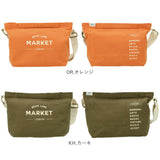 ショルダーバッグ レディース 斜めがけ 大人 通販 小さめ MARKET マーケット B5 通勤 通学 おしゃれ シンプル かわいい キャンバス 帆布 手持ち ハンドバッグ マザーズバッグ サブバッグ 旅行 メッセンジャーバッグ