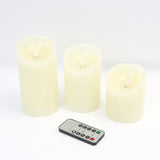 LED キャンドルライト リモコン 通販 揺れる LEDキャンドル LEDキャンドル セット 3本セット 3個セット おしゃれ パラフィン 本物の蝋 電池式 乾電池 リビング 食卓 ダイニング 寝室 子供部屋 アウトドア キャンプ 卓上ライト インテリアライト キャンドルタイプ ライト