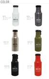 ステンレスボトル ROCCO ロッコ 通販 マグボトル 500ml 0.5l 保冷 保温 ワンタッチ 直飲み ステンレスボトル 魔法瓶 広口 洗いやすい マイボトル シンプル おしゃれ フック リング付 ステンレス マイ水筒 通勤 通学 男女兼用 アウトドア レジャー