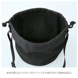 kiu バッグ 通販 ショルダーバッグ レディース 小さめ 斜めがけ 軽量 軽い 撥水 はっ水 おしゃれ シンプル 巾着 ポーチ アウトドア 旅行 300D ドローストリングバッグ ブランド キウ
