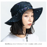 サファリハット 撥水 通販 レディース メンズ はっ水 サファリハット 300D KiU キウ UVカット 90%以上 折りたたみ 防水生地 パッカブル 帽子 アウトドア キャンプ フェス スポーツ K177
