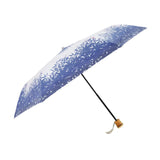 折りたたみ傘 レディース かわいい 通販 晴雨兼用 おしゃれ 50cm 6本骨 円形手元 UVカット率99%以上 遮光率99%以上 遮熱 UPF50＋ 河馬印本舗 晴雨兼用日傘 和柄 タッセル手元 撥水 はっ水 ギフト プレゼント 母の日 誕生日