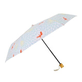 折りたたみ傘 レディース かわいい 通販 晴雨兼用 おしゃれ 50cm 6本骨 円形手元 UVカット率99%以上 遮光率99%以上 遮熱 UPF50＋ 河馬印本舗 晴雨兼用日傘 和柄 タッセル手元 撥水 はっ水 ギフト プレゼント 母の日 誕生日