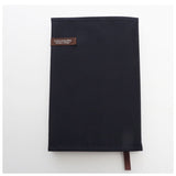 ブックカバー 文庫 かわいい 通販 文庫本 文庫サイズ 布 コットン 布製 綿 Cadaques コットンブックカバー しおり付き しおり紐 栞 カラフル シンプル 無地 デザイン 文具 プチギフト プレゼント ステーショナリー 文房具