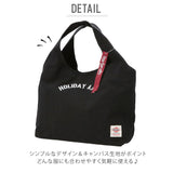 トートバッグ レディース 大きめ 通販 メンズ 大きいサイズ キャンバス 布 帆布 おしゃれ シンプル 無地 ロゴ 通勤 通学 エコバッグ 大容量  Holiday A.M. ホリデーエーエム KB098 ラウンドトート