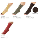 5本指ソックス カラビサソックス KARABISA SOCKS 通販 5本指あき靴下 靴下 ソックス レディース メンズ おしゃれ かわいい 綿 コットン くしゅくしゅ 5本指靴下 五本指靴下 Regular Boot ブート Middle ミドル Ankle アンクル くるぶし 指なしソックス カジュアル Sサイズ