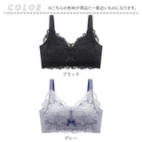 ブラジャー 通気性 薄いブラ 通販 脇高 幅広ホック ストレッチ 大きな胸 薄い ブラ 伸縮性 リボン 快適 かわいい おしゃれ アンダーウェア 下着 インナー 肌着