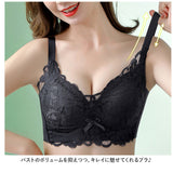 ブラジャー 通気性 薄いブラ 通販 脇高 幅広ホック ストレッチ 大きな胸 薄い ブラ 伸縮性 リボン 快適 かわいい おしゃれ アンダーウェア 下着 インナー 肌着