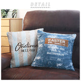 クッションカバー 45×45cm 通販 おしゃれ 冬 秋冬 ファー もこもこ ふかふか 夏 春夏 リバーシブル シンプル かわいい オールシーズン 洗える 手洗い ベイデン BEIDEN クッション ファブリック