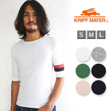 クリフメイヤー tシャツ 通販 メンズ タイトフィット 5分袖 シャツ Lサイズ Ｔシャツ Mサイズ シャツ 袖ライン おしゃれ ブランド クルーネック ホワイト アッシュグレー  チャコールブラック ピンク グリーン ネイビー Sサイズ レディース カジュアル シンプル トップス