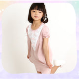 パジャマ キッズ 女の子 通販 半袖 ワンピース 150 140 130 120 110 cm センチ ルームウェア 子供服 部屋着 子ども 可愛い 春 春夏 ナイトウェア 夏用 おしゃれ ジュニア