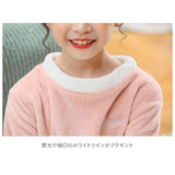 パジャマ キッズ セットアップ 裏起毛 通販 ジュニア 上下セット ルームウェア 部屋着 女の子 男の子 厚手 暖かい 長袖 子供パジャマ モコモコ もこもこ かわいい 秋 冬 寝巻き