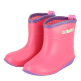 レインブーツ キッズ ショート 通販 キッズレインブーツ レインシューズ キッズレインシューズ 子供靴 長靴 雨靴 Ks Plus ケーズプラス ジュニア ガールズ ボーイズ 男女兼用 14 15 16 17 18 19cm ピンク イエロー 黄色 グリーン 緑 サックス 水色 18003