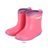 レインブーツ キッズ ショート 通販 キッズレインブーツ レインシューズ キッズレインシューズ 子供靴 長靴 雨靴 Ks Plus ケーズプラス ジュニア ガールズ ボーイズ 男女兼用 14 15 16 17 18 19cm ピンク イエロー 黄色 グリーン 緑 サックス 水色 18003