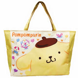 キャラクター トートバッグ 通販 キティ ハンギョドン ポムポムプリン シナモロール クロミ キャラクターグッズ 大容量 ファスナー付き 布 レッスンバッグ サンリオ 女の子 おしゃれ かわいい 手提げバッグ 子供 ママバッグ