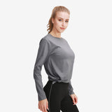 ヨガ シャツ 長袖 レディース 速乾 トップス 通販 ヨガウェア Tシャツ ランニングウェア ランニング スポーツウェア ウォーキング ジム フィットネス 速乾性 ストレッチ 伸縮 ゆったり 吸水 無地 シンプル 高弾力 スポーツ