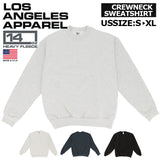 ロサンゼルスアパレル スウェット 通販 LOS ANGELES APPAREL メンズ トレーナー ブランド トップス 綿100% 無地 大きいサイズ おしゃれ 大きめ 14oz Heavy Fleece Crew HF07 LA APPAREL LA アパレル レディース