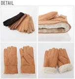 ラム革 ムートン手袋 通販 ムートン グローブ 本革 手袋 ラムレザー シープスキン レディース メンズ 防寒 アウトシーム ダブルフェイス 羊革 ファー もこもこ 暖か 通勤 通学 自転車 バイク