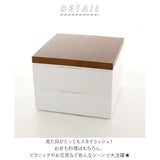 重箱 二段 通販 2段 18cm お重 シンプル ランチボックス 2段重 ファミリーサイズ お重箱 おせち お花見 行楽 ピクニック 中子付き モダン 晴れの日 弁当 お正月 ハレの日 運動会 行楽弁当 大きめ オードブル 容器 花見 レジャー パーティ 3人 4人 3～4人 お弁当