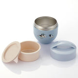 カフェ丼 ランチボックス 保温 弁当箱 保冷 丼 通販 スケーター 540ml ランチジャー 2段 二段 お弁当箱 おしゃれ かわいい キャラクター ディズニー スヌーピー ジブリ ドラえもん キティ サンリオ ムーミン すみっコぐらし SKATER LDNC6AG 抗菌 超軽量 女子 女性