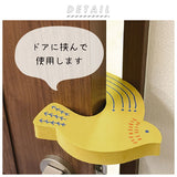 ドアクッション 通販 2個セット 換気 換気スルー 事故防止 ロック 音の軽減 換気スルードアクッション 換気対策 換気グッズ ドア 挟むだけ 簡単 取り付け 喚起対策 かわいい ネコ キャット 猫 鳥 バード 葉 リーフ ブランド DECOLE デコレ デコレ雑貨