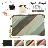 パスケース レディース リール付き 通販 Legato Largo パスポーチ ブランド レガートラルゴ 定期入れ 学生 子供 ICカード 定期券 icカードケース リール 小銭入れ コインケース 大人 かわいい おしゃれ シンプル 上品 きれいめ バイカラー 切り替え 入学祝い 就職祝い