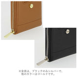 レガートラルゴ ミニ財布 通販 レディース 極小 ブランド Legato Largo 財布 二つ折り 使いやすい 極小財布 小銭入れあり おしゃれ シンプル 大人 かわいい ラウンドファスナー ボックス型小銭入れ box型小銭入れ ボンディングPU ラウンド2ツ折り財布