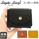 レガートラルゴ 財布 三つ折り 通販 レディース ブランド Legato Largo 小さい ミニ財布 おしゃれ 大人 かわいい 軽量 軽い シンプル 上品 きれいめ 三つ折り財布 LJ-F1172 ベーシック 三ツ折リミニ財布 小物 ケース