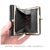 レガートラルゴ 財布 がま口 通販 レディース 小さめ 三つ折り財布 ブランド Legato Largo ミニ財布 上品 きれいめ おしゃれ シンプル 大人 かわいい クラシカル お財布 女性 20代 30代 40代 50代 プレゼント ギフト クリスマス 記念日 母の日 クロコ型押し