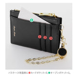 パスケース レディース リール付き 通販 ブランド レガートラルゴ Legato Largo パスポーチ 定期入れ 学生 子供 ICカード 定期券 icカードケース リール コインケース 小銭入れ おしゃれ シンプル 大人 かわいい 上品 きれいめ 星 スター 箔押し 入学祝い 就職祝い